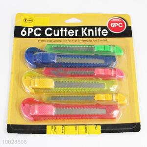 2.5*15CM/2*13CM 6PC Colorful Cutter Art Knife Set