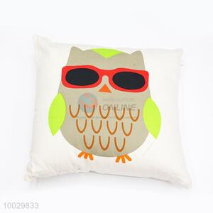 Cool Owl Pattern Square <em>Pillow</em>/Cuhsion