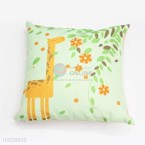 Giraffe Pattern Square <em>Pillow</em>/Cushion