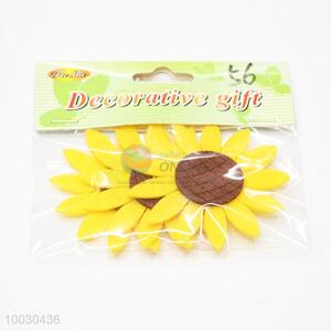Wholesale Sunflower Shape Felt Decorative Gift