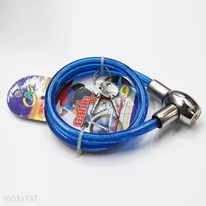 8m bike lock/tricycle wire lock with dust cap