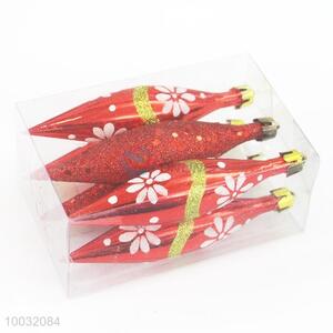 Red Bulb Christmas Tree Decoration Promotional Christmas Decoration