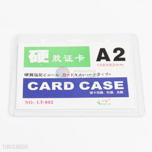 Promotional products A2 pvc card case id card holder