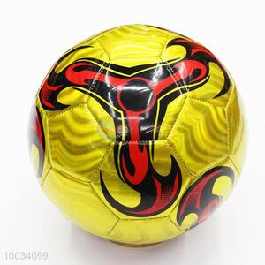 Yellow Size 5 Laminated Soccer Ball/Football