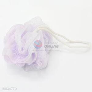 15g nylon light purple flower bath ball