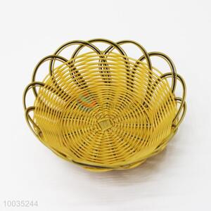 Round flower shaped fruit basket/storage basket