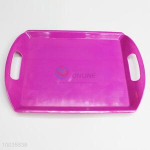 24.5*35.5CM purple cheap melamine food tray