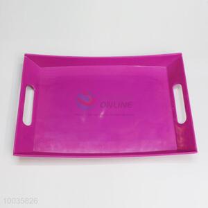 23.5*35.5CM multifunction purple melamine tray