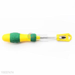Wholesale Green and Yellow High Quality 4 Inch Screwdriver