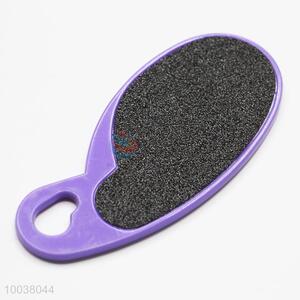 Portable purple pedicure file/nail file