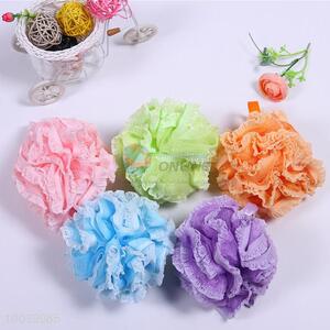 Utility High Quality Colourful Bath Ball with Lace