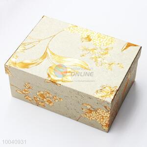 20.5*28.5*12.5cm Delicate Golden Gift Box/Packing Box