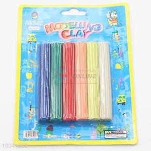 6 Colours 7CM Promotional Atoxic Modelling Clay Educational Plasticine for Children
