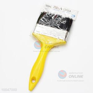 Wholesale 4 Inch Pig Hair Paint Brush With Yellow Plastic Handle