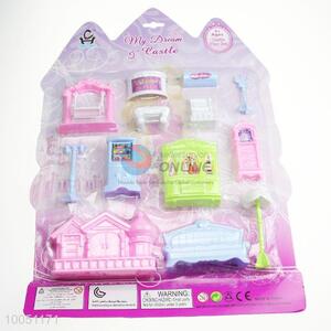 Colourful furniture combination model toys for baby