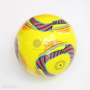 High Quality 12cm Yellow PVC Football/Soccer