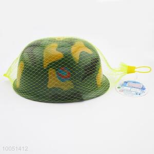 Hot Sale 22.5*18*10cm Camouflage Soldier Helmet/Hat, Plastic Games Toys for Children