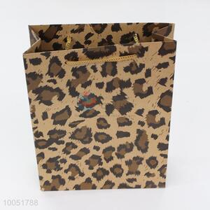 15*6*20CM leopard print paper gift bag