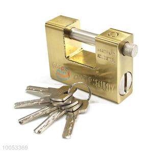 Wholesale stainless steel gold-plating security lock