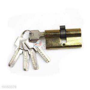 Wholesale top security titanium electroplate lock for sale