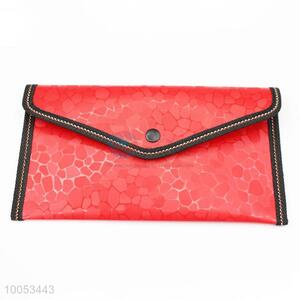 Wholesale Red A4 Envelope With Buckle