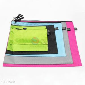 Colorful Zipper File <em>Folder</em> Bag For Choose