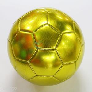 2016 high quality gold PV football/soccer balls