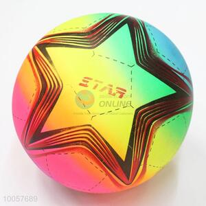 Cheap rainbow colorful pvc inflatable beach ball