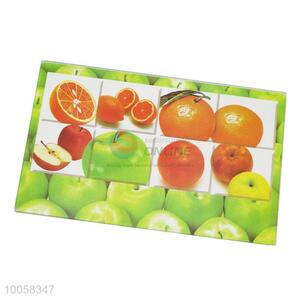 30*20*0.4cm Factory Direct Rectangular Tempered Glass Fruit Chopping Board