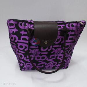 Low MOQ satin material bag hand bag for women