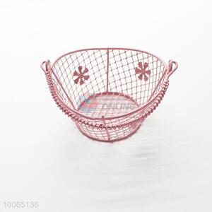 Designer European Style Iron Basket Candy Dish