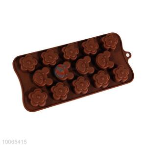 Flower and Bear Shaped Silicone Chocolate Mold