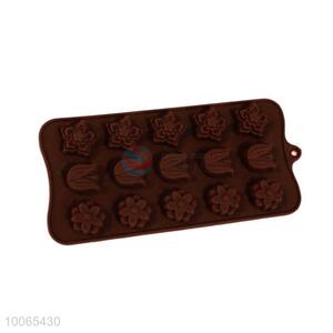 Flower Shaped  Silicone Chocolate Mold