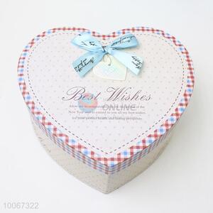 Best Selling Paper Gift Packaging Box, Heart-shaped Gift Box