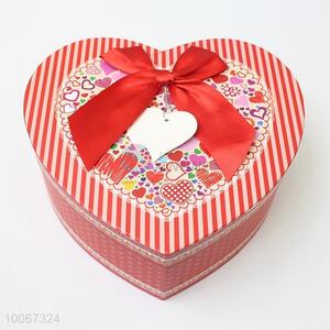 Utility Paper Gift Packaging Box, Heart-shaped Gift Box