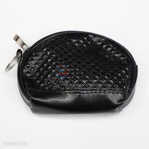 Artificial Leather Black Coin Purse Small Change Purse