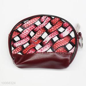 High quality artificial leather change purse for wholesale