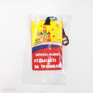 High Quality Flexible Glue Airline Luggage Tag