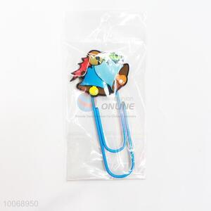Blue Christmas Ring Bell Bookmark/Paper Clips
