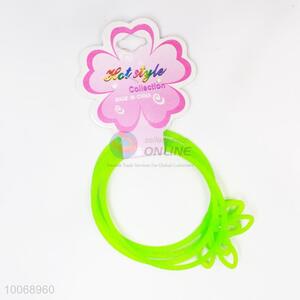 Green Silica Gel Cute Ear <em>Bracelet</em> for Girls