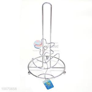 Holder for roll paper wire paper towel holder