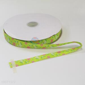 Green polyester ribbon/hair accessories