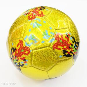 Promotional PU football machine stitched printed soccer ball