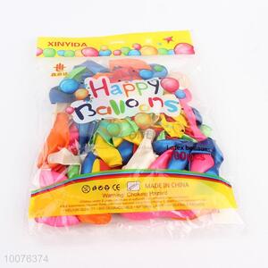 Colourful Latex Balloons for Christmas, 100 Pieces/Bag