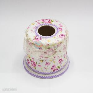 Hot sale round paper towel box