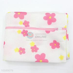 High Quality Flowers Printed Washing Bag, Laundry Bag for Home Use