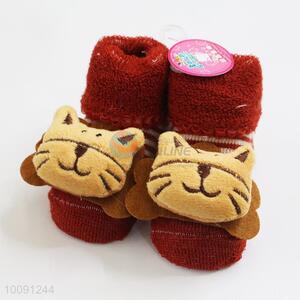 Tiger Anti Slip Cotton <em>Baby</em> Sock/ Soft <em>Baby</em> Socks