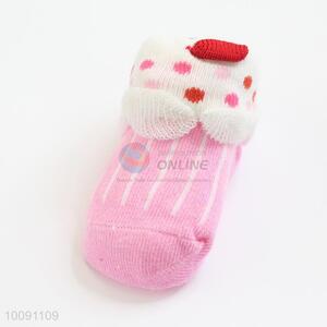 Pink Cotton <em>Baby</em> Sock/ Soft <em>Baby</em> Socks