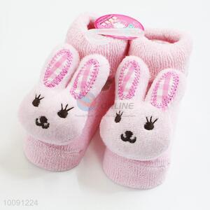 Pink Rabbit Cotton <em>Baby</em> Sock/ Soft <em>Baby</em> Socks