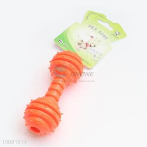 Orange Bone Shape Pet Toy Made In China